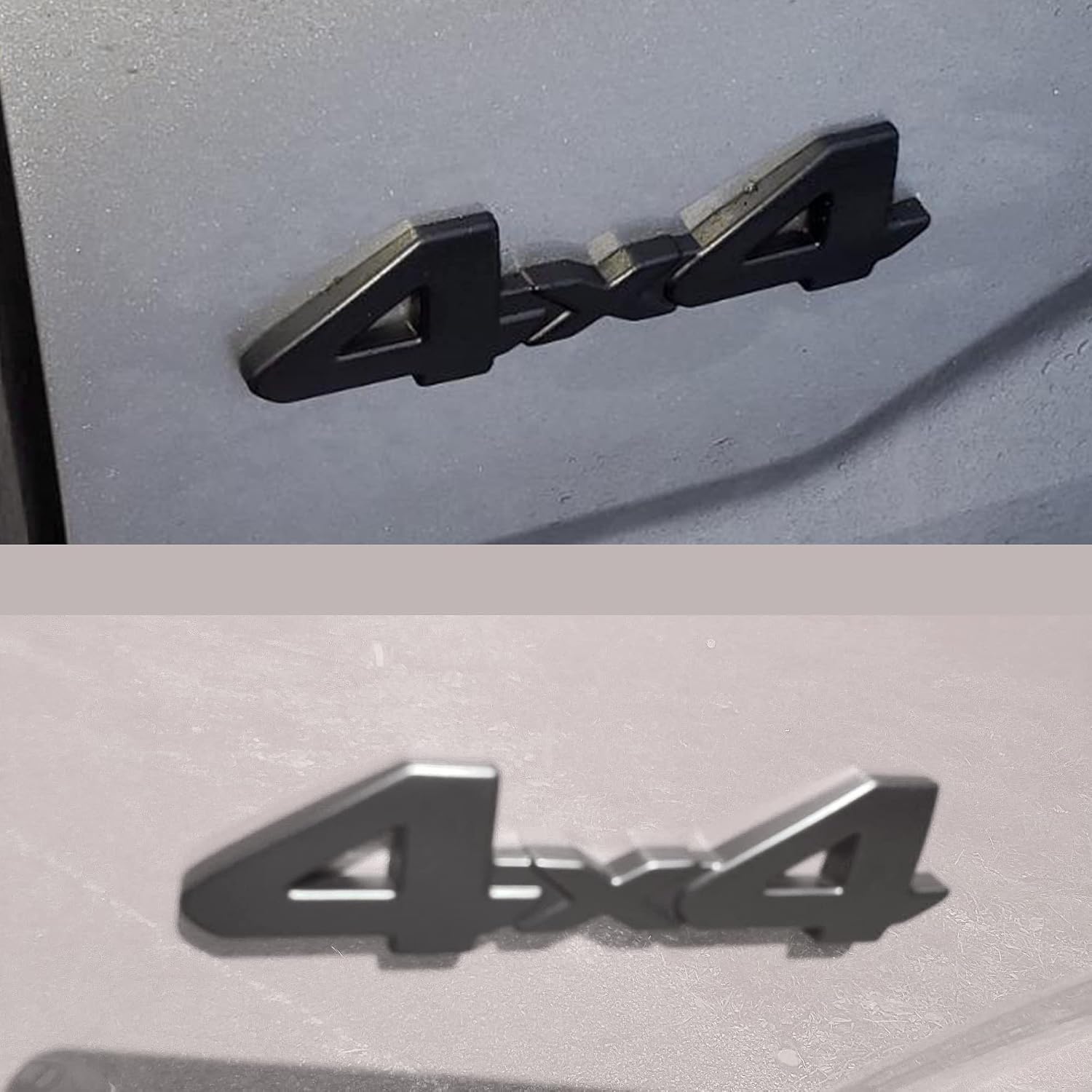 Blackout Emblem Overlays 6Pcs Compatible with Tacoma 2016 2017 2018 2019 2020 2021 2022 2023 ABS Plastic Badge Emblems Overlay 240903 with Strong Adhesive Matte Black 6